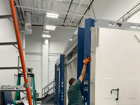 Customized Fume Hoods laboratory installation by Lab Setup America