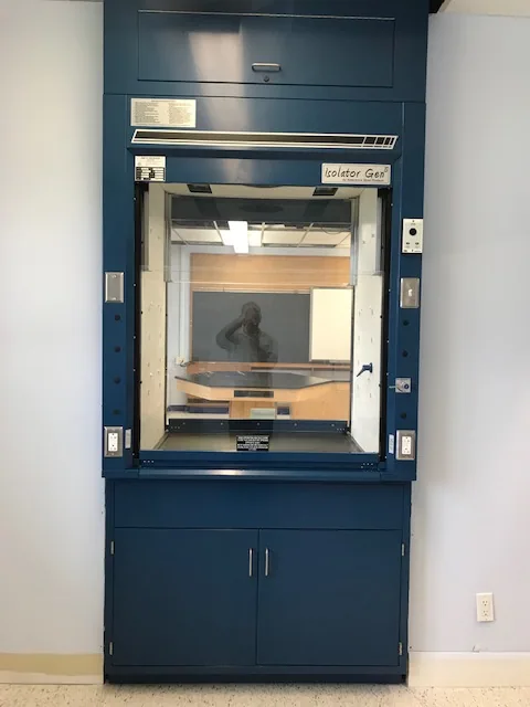 Double-Sided Teaching Hoods laboratory installation by Lab Setup America
