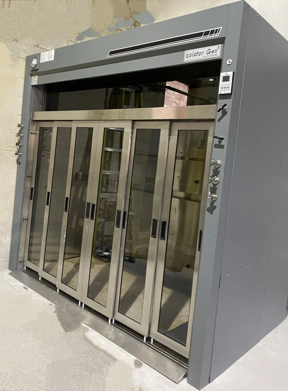 Walk-In Fume Hoods laboratory installation by Lab Setup America