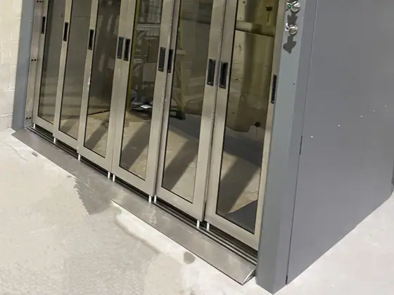 Walk-In Fume Hoods laboratory installation by Lab Setup America