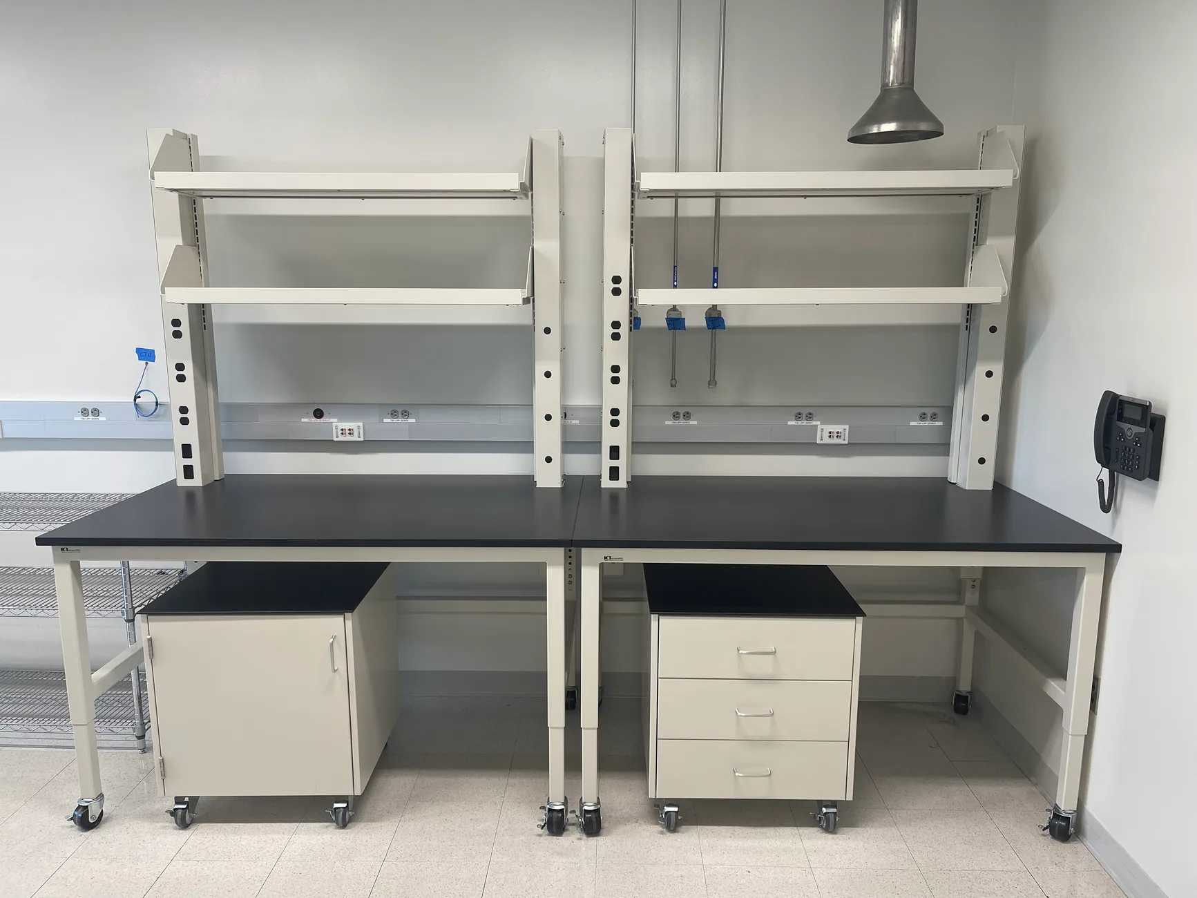 Flexcore and Envision Series laboratory furniture installation by Lab Setup America