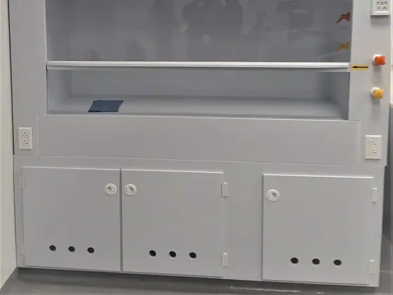 Polypropylene Casework laboratory furniture installation by Lab Setup America