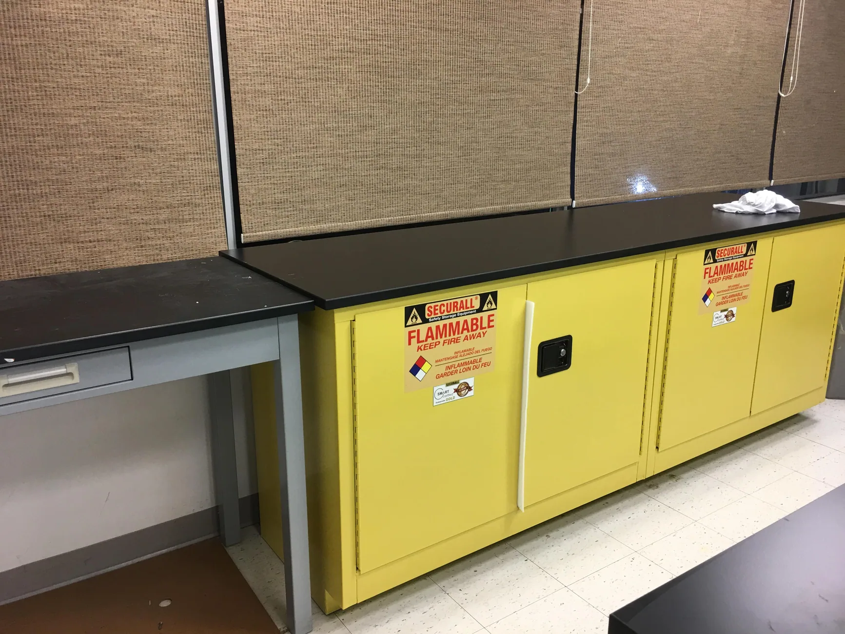 Specialty Casework laboratory furniture installation by Lab Setup America