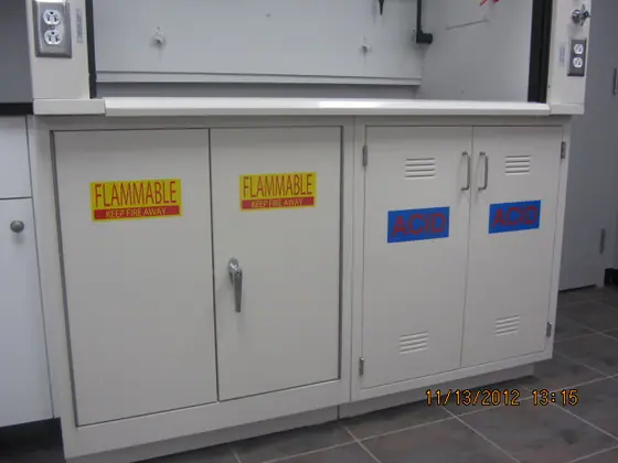 Specialty Casework laboratory furniture installation by Lab Setup America