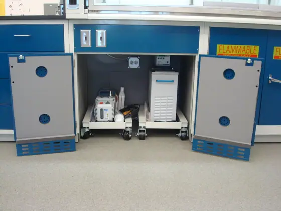Specialty Casework laboratory furniture installation by Lab Setup America