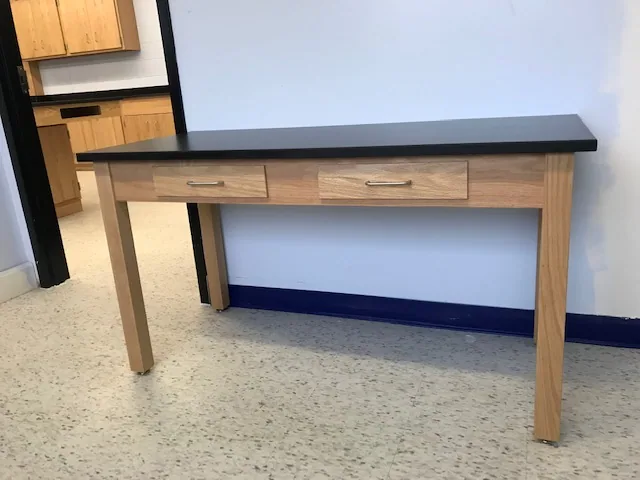 Wood and Plastic Laminate Casework laboratory furniture installation by Lab Setup America